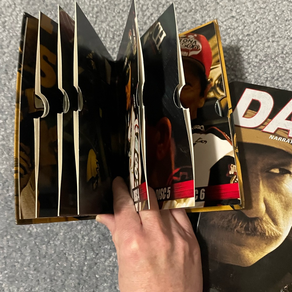 DALE limited edition 6 DVD set documentary Dale Earnhardt Intimidator #3 NASCAR - Picture 3 of 5